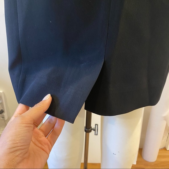 Ann Taylor Black Princess Seam Dress Knee Length - Picture 4 of 7